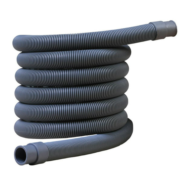 Manguera de drenaje de aire acondicionado flexible Tubo de agua 43.7 in  3pcs Azul