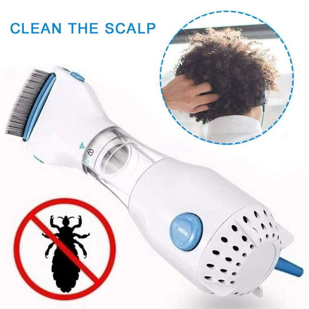 Limpiador de pelo, peine eléctrico para piojos, aspiradora de animales,  filtro eléctrico, herramienta de limpieza de piojos para animales, valor  inmejorable