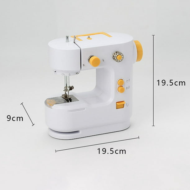 Mini máquina de coser Manual portátil para ropa herramientas de