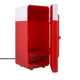 Mini Refrigerador de 8L Estante Extraíble Extremadamente Silencioso Refrigerador  Pequeño Refrigerador Más Cálido Refrigeradores de Automóvil de Uso Dual con  Espejo para ANGGREK Otros