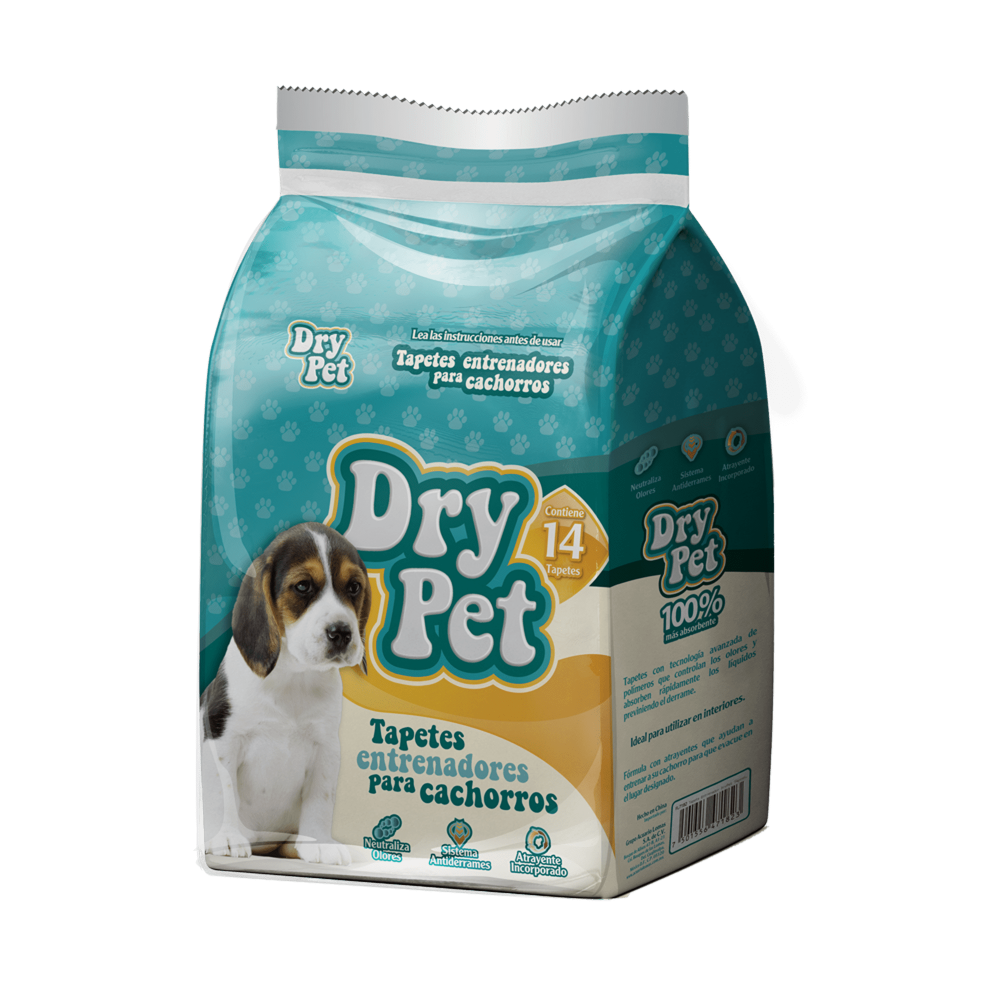 Tapete entrenador para perro Pet Toilet 1 juego de 3 pzas