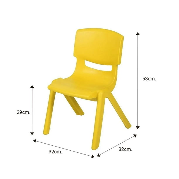 SILLA PLASTICA PARA NIÑO