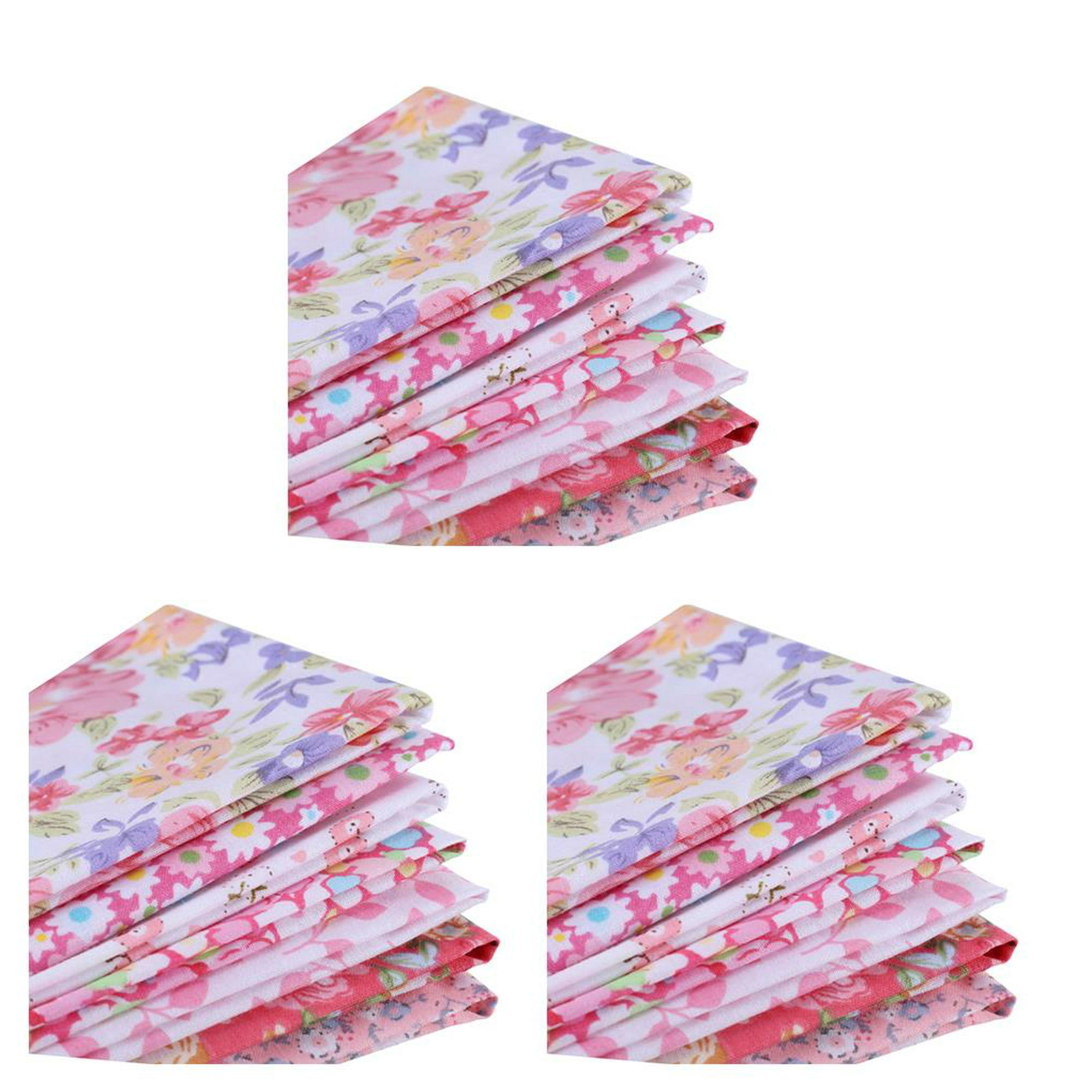 Tela de Algodon Telas Patchwork, 7 Paquete de Tela de Flores Patrón Floral  de Costura de Material, 50 x 50 cm Telas para Manualidades : :  Hogar y cocina