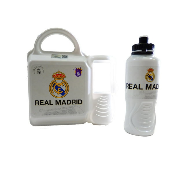 Lonchera con Botella Real Madrid 1772 Real Madrid 400 ml Blanco