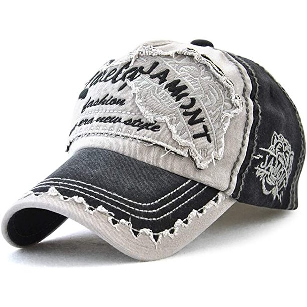 Gorra de béisbol ajustable para mujer y hombre, transpirable, para playa,  ajustable, estilo hip hop, sombrero de sol