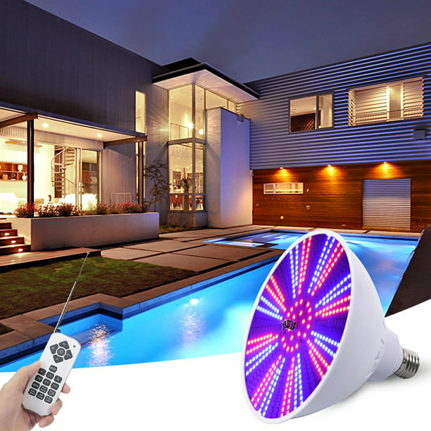 Bombilla LED de Color RGB para piscina con mando para piscina
