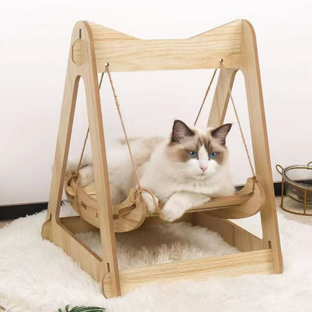 Hamaca ajustable para gatos, 22 x 18 pulgadas, reversible, lavable, se  adapta a mascotas pequeñas, uso en interiores y exteriores