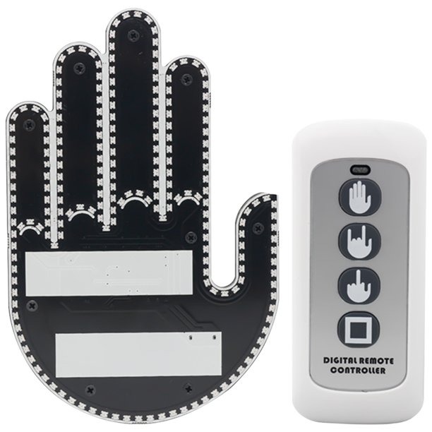 Comprar Luz LED con gestos con control remoto para coche, luz para