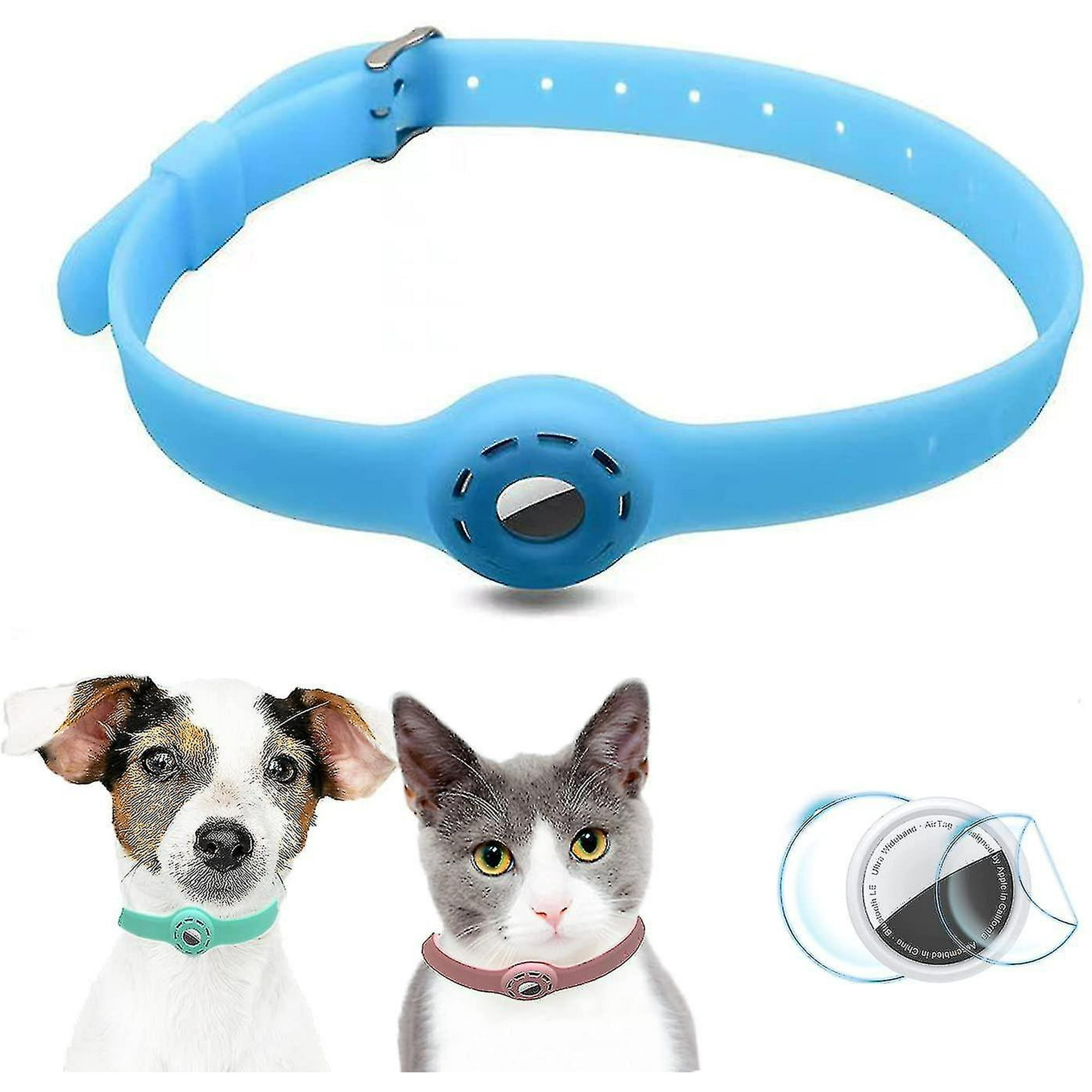 Airtag con soporte en silicona para collar de perro o gato – Peti