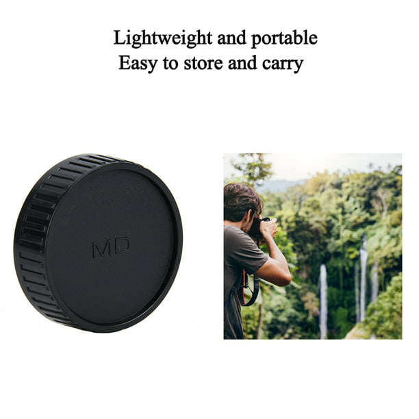 5 piezas de tapa trasera de plástico cubierta protectora de lente de cámara  portátil para Minolta para cámara Seagull MD Mount ANGGREK Otros