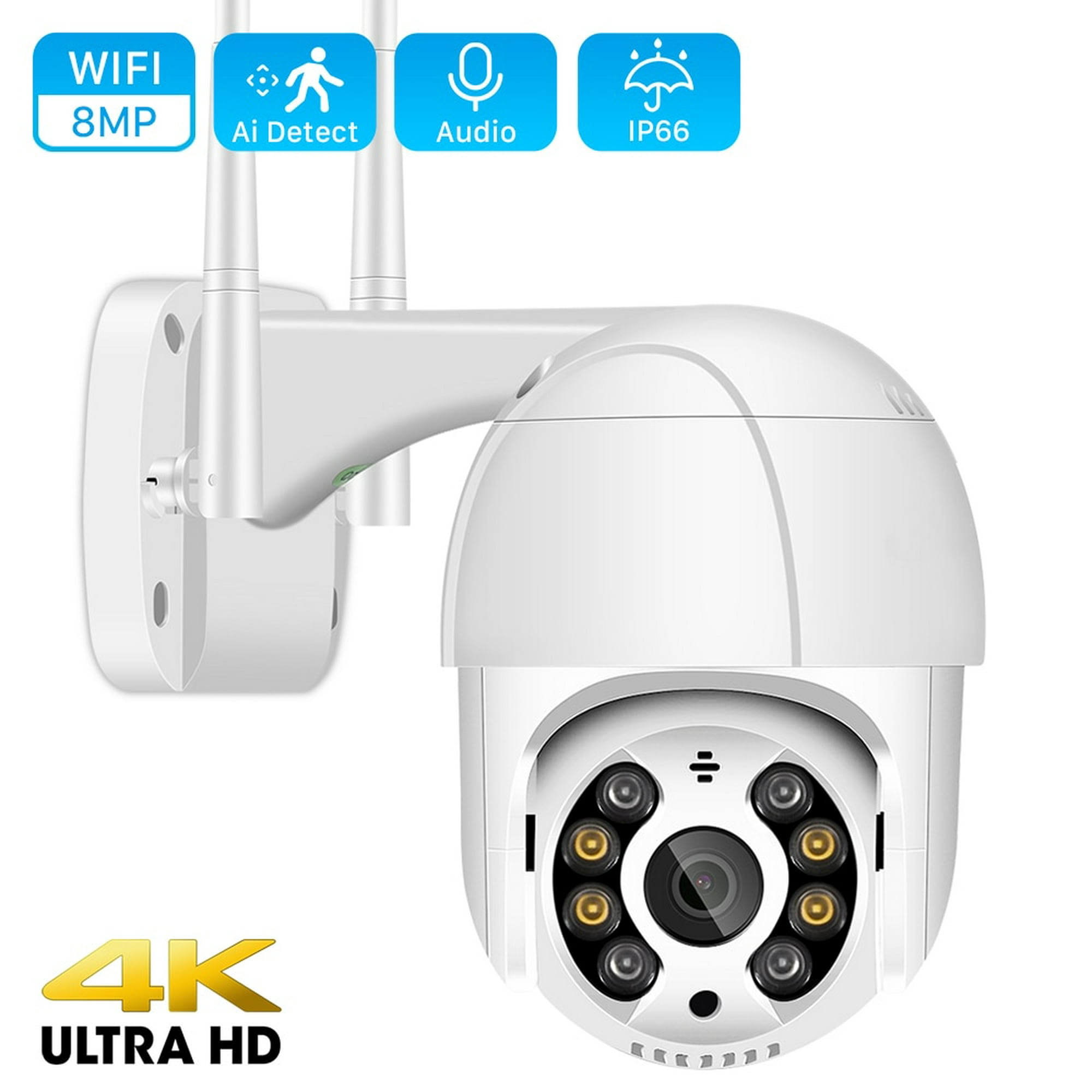 3MP cámara IP WiFi 1080P HD PTZ inalámbrico exterior de seguridad CCTV  seguimiento automático de Zoom digital 4X Mini cámara de vigilancia - China  Cámara IP, la seguridad del hogar