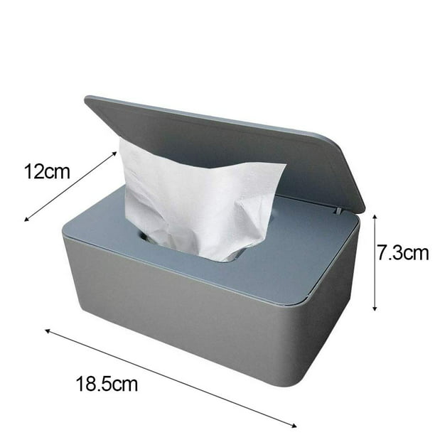 Dispensador de toallitas húmedas, Caja contenedora de toallitas húmedas  Caja dispensadora de papel higiénico húmedo Ormromra MZQ-1042-3