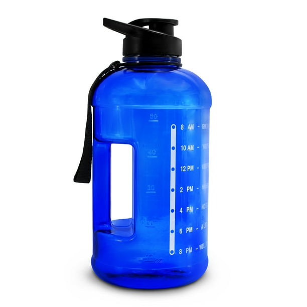 Botella De Agua Motivacional Tipo Garrafón 2.2 Litros Gym