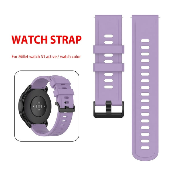 Correa de Silicona Smartwatch para Xiaomi MI Watch S1 Active/Watch Color  (Blanco) Wdftyju