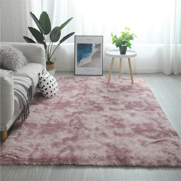 Alfombra básica de guepardo rosa: alfombra pequeña de 3 x 5 pies, alfombras  para sala de estar, dormitorio, adecuadas para dormitorios de niños y