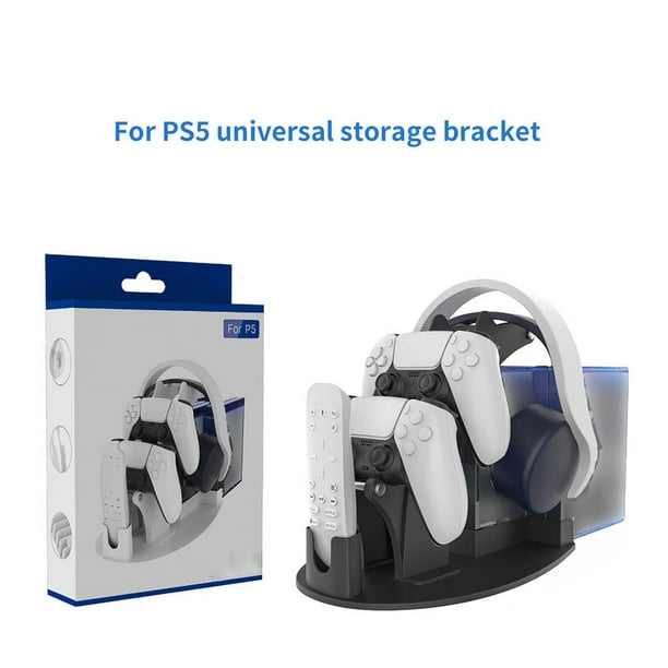 Accesorios para control de PS5, soporte de almacenamiento de caja de  tarjetas de juego para PS5 Xbox Games
