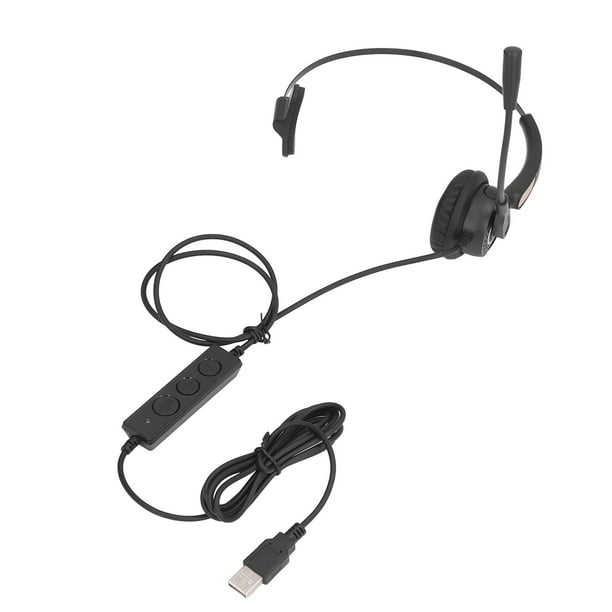 Auriculares con micrófono para contact center  Auriculares con micrófono  para call center con cancelación de ruido