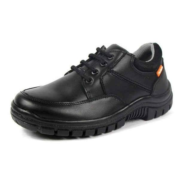 Zapatos Para Niño Casuales / Escolares Piel Negros Cómodos negro 20 Incógnita | Bodega Aurrera en línea