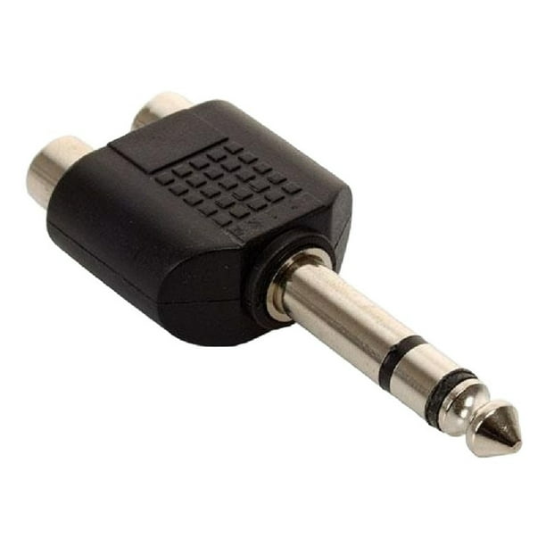 Adaptador 2 Jack RCA a Plug 3.5mm Estereofónico