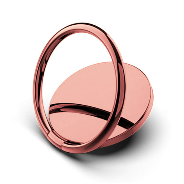 4 soportes de anillo para teléfono celular, bonitos soportes de dedo de  margarita, redondos de metal con rotación de 180°/360°, agarre de mano con