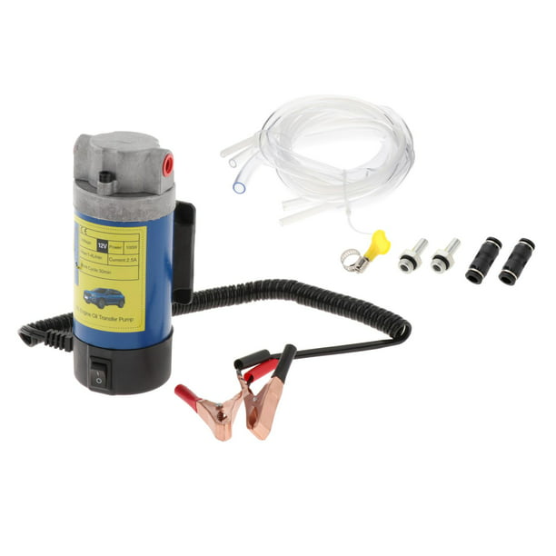 Comprar Extractor de transferencia de aceite eléctrico portátil, bomba de  succión de fluido, herramienta de sifón para coche y moto, 12 V, 100W
