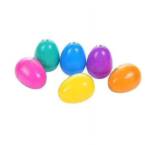 50 huevos de Pascua de plástico, huevos de Pascua vacíos, envoltura de  regalos, cáscaras de huevo, C YONGSHENG 8390606405760