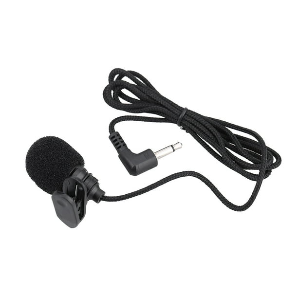 Lavalier Micrófono de solapa con mini conector XLR, micrófono de solapa con  clip manos libres compatible con sistema de micrófono inalámbrico UHF