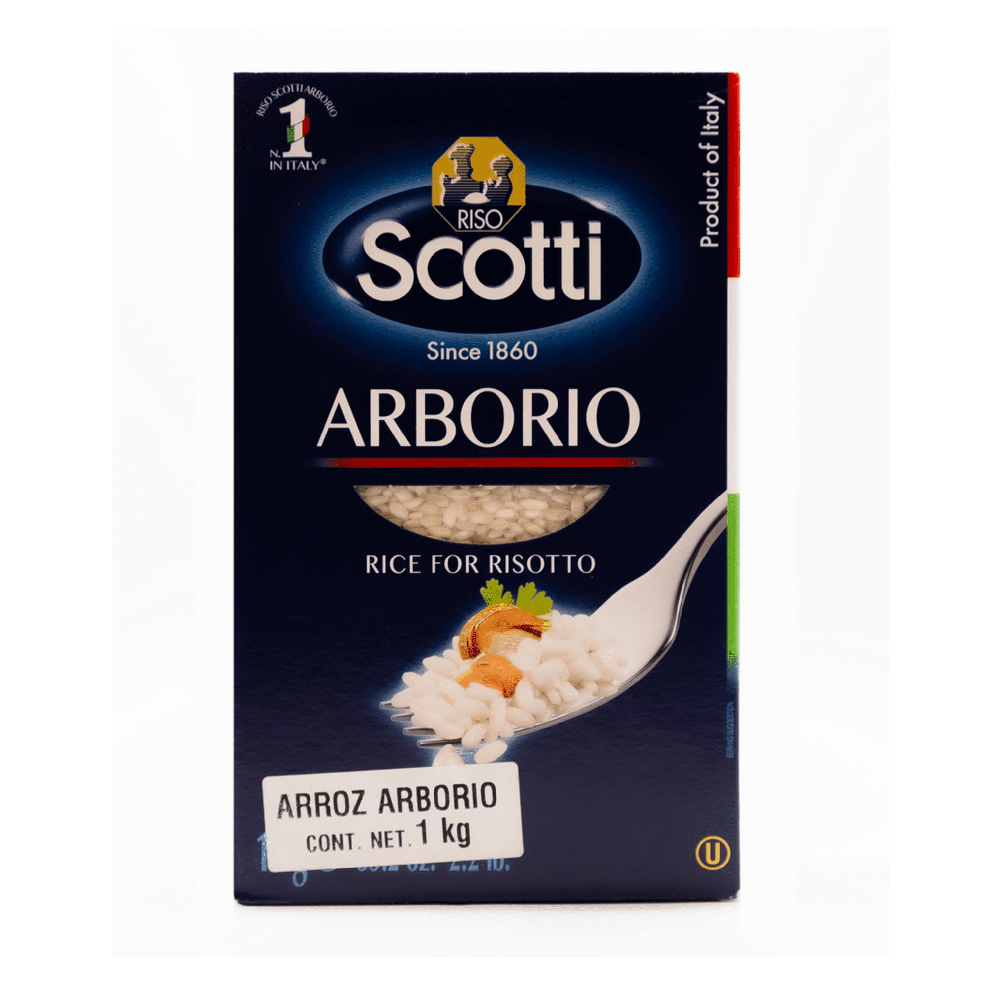 Arroz Arborio Scotti 1 kr Italiano Ideal para Rosotto Scotti Arborio
