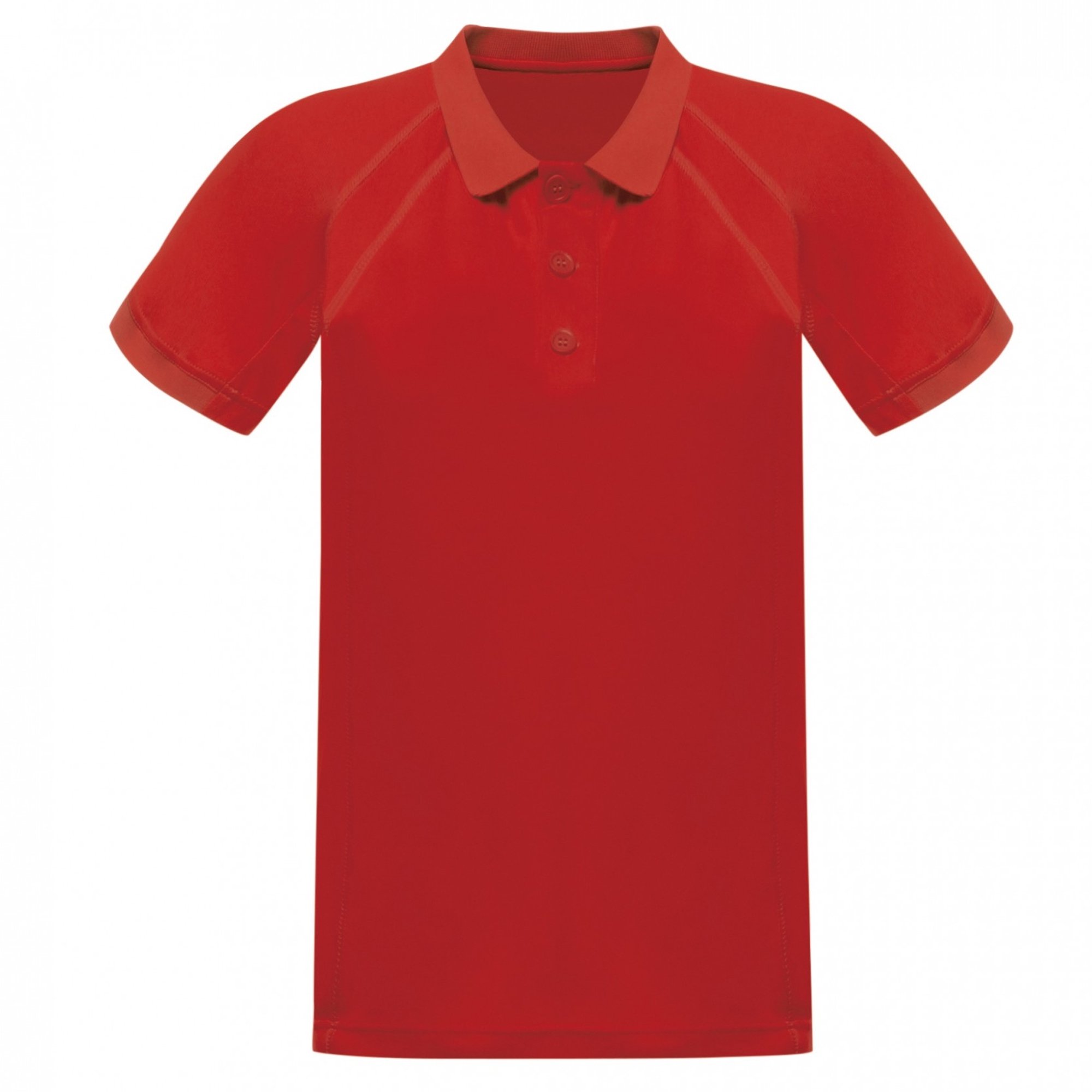 Polo de manga corta modelo Coolweave para hombre Negro