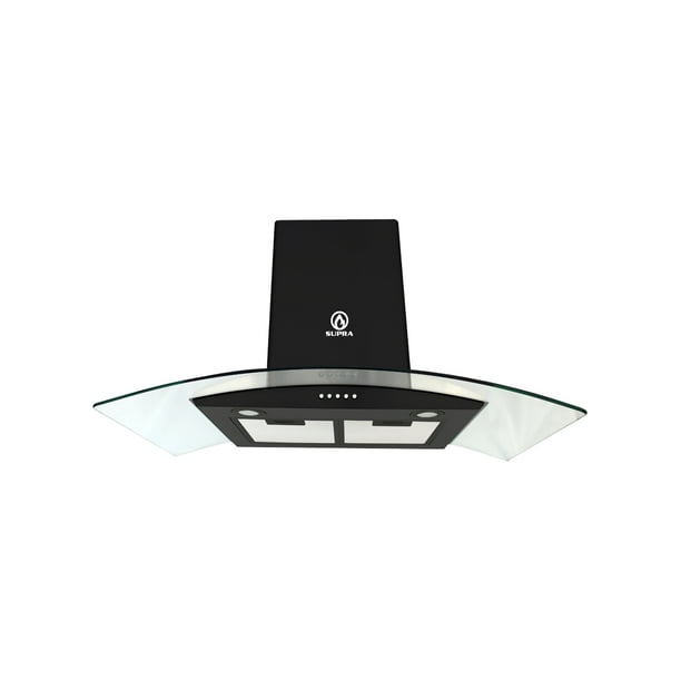 Campana Supra 30 de Pared Negra