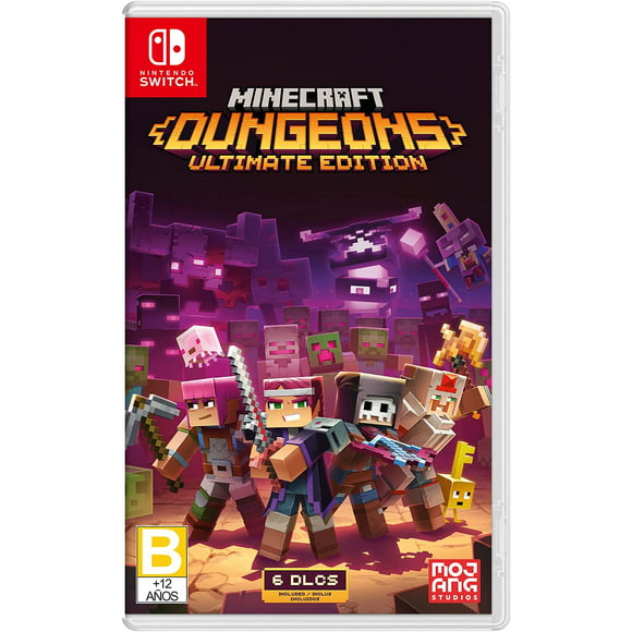 minecraft dungeons ultimate edition  ultimate edition  nintendo switch microsoft nintendo switch