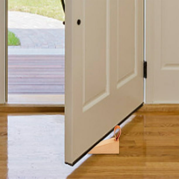 Inteprter Tope de puerta Suelo Tope de puerta Protector en forma de tope  Accesorio de baño Type2 NO2