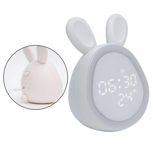 1 Mini Reloj Despertador Inteligente, Lindo Reloj Despertador