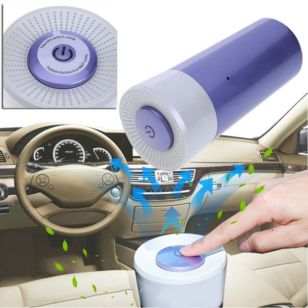 Purificador de aire USB, humidificador portátil para coche auto, elimina  olores