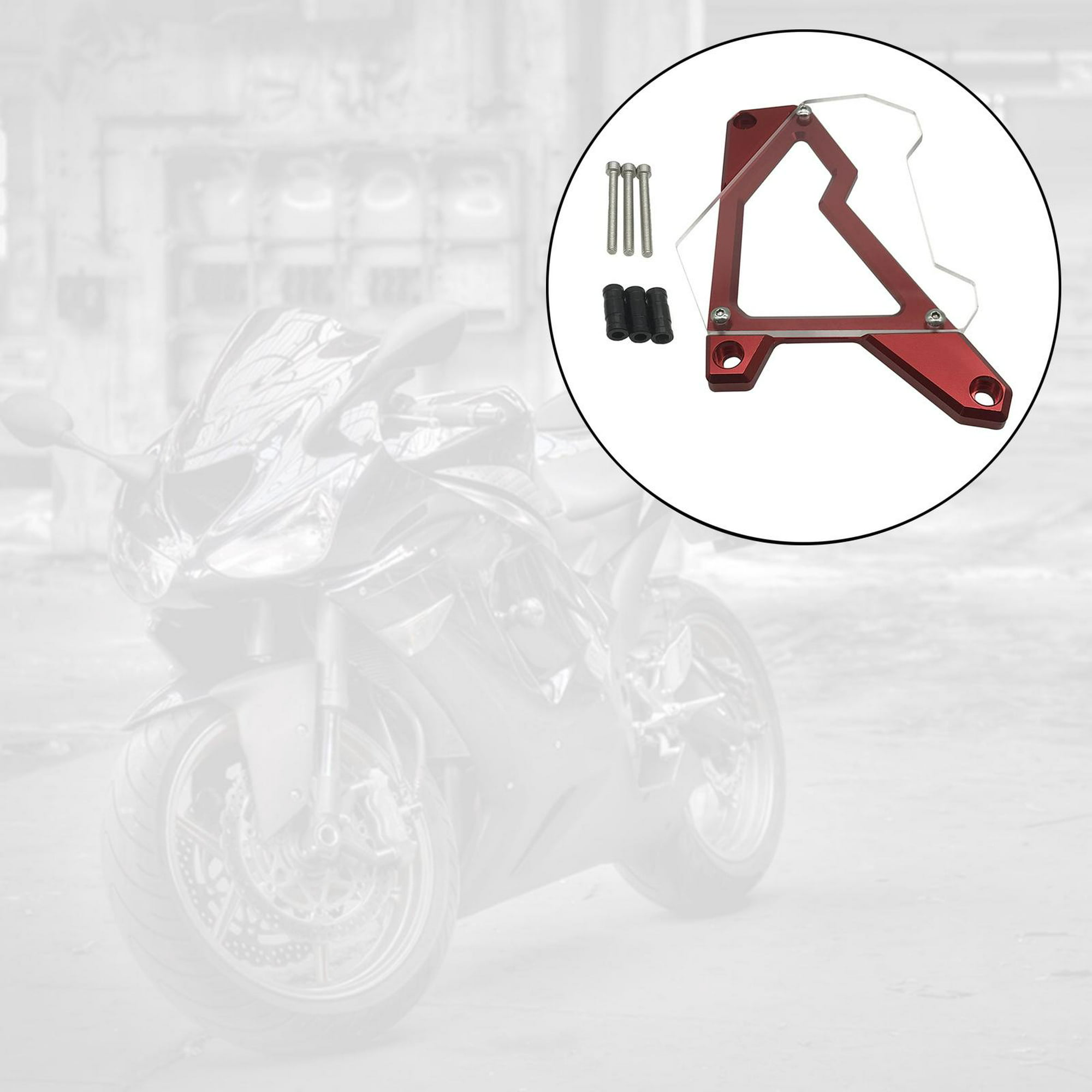 Candado para casco de motocicleta, aleación de aluminio, antirrobo para  casco de motocicleta, gancho de montaje lateral izquierdo para Yamaha YZF