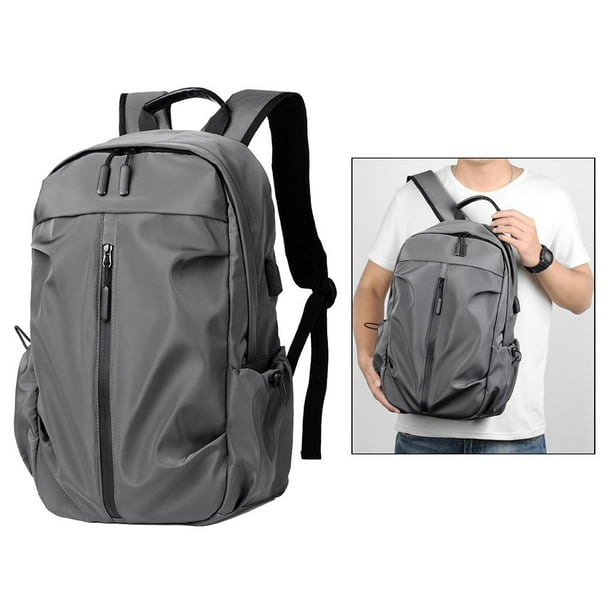 Mochila impermeable para hombre, mochila deportiva de viaje, mochila de  moda, mochila escolar, bolsa de senderismo gris Yuyangstore Muestra de moda  para hombre