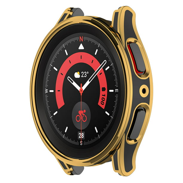 Protector De Reloj Funda protectora de reloj para Samsung Galaxy Watch 5  Pro 45mm Likrtyny Para estrenar