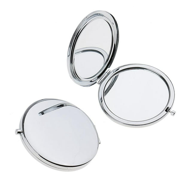 Espejo de Bolsillo, Diseño Cuadrado  Espejo de bolsillo, Disenos de unas,  Espejos