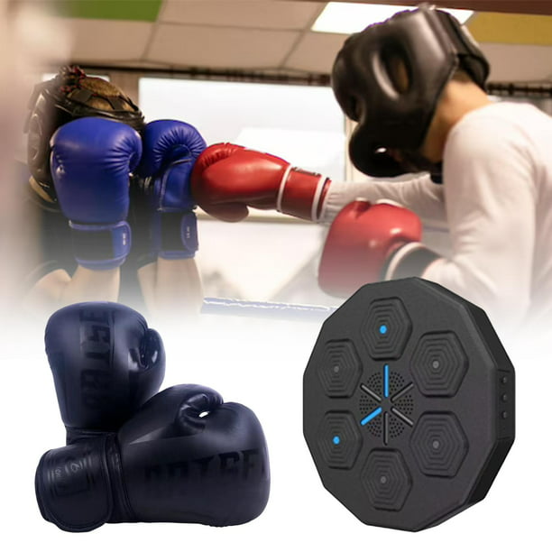 Máquina de boxeo musical Boxeo electrónico Wall Target Punching Pad para y  Guantes de boxeo para adultos Sunnimix entrenador de boxeo