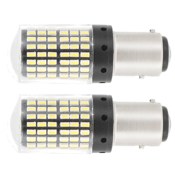 2 uds coche P21w Ba15s 1156 Led Canbus luz Auto señal de giro