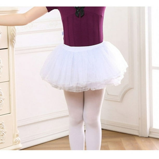 Guardurnaity niña niño disfraz bailarina ballet danza patinaje dancewear  tutú de cuatro capas rendimiento xl / for1.56-1.70m Type2 NO2