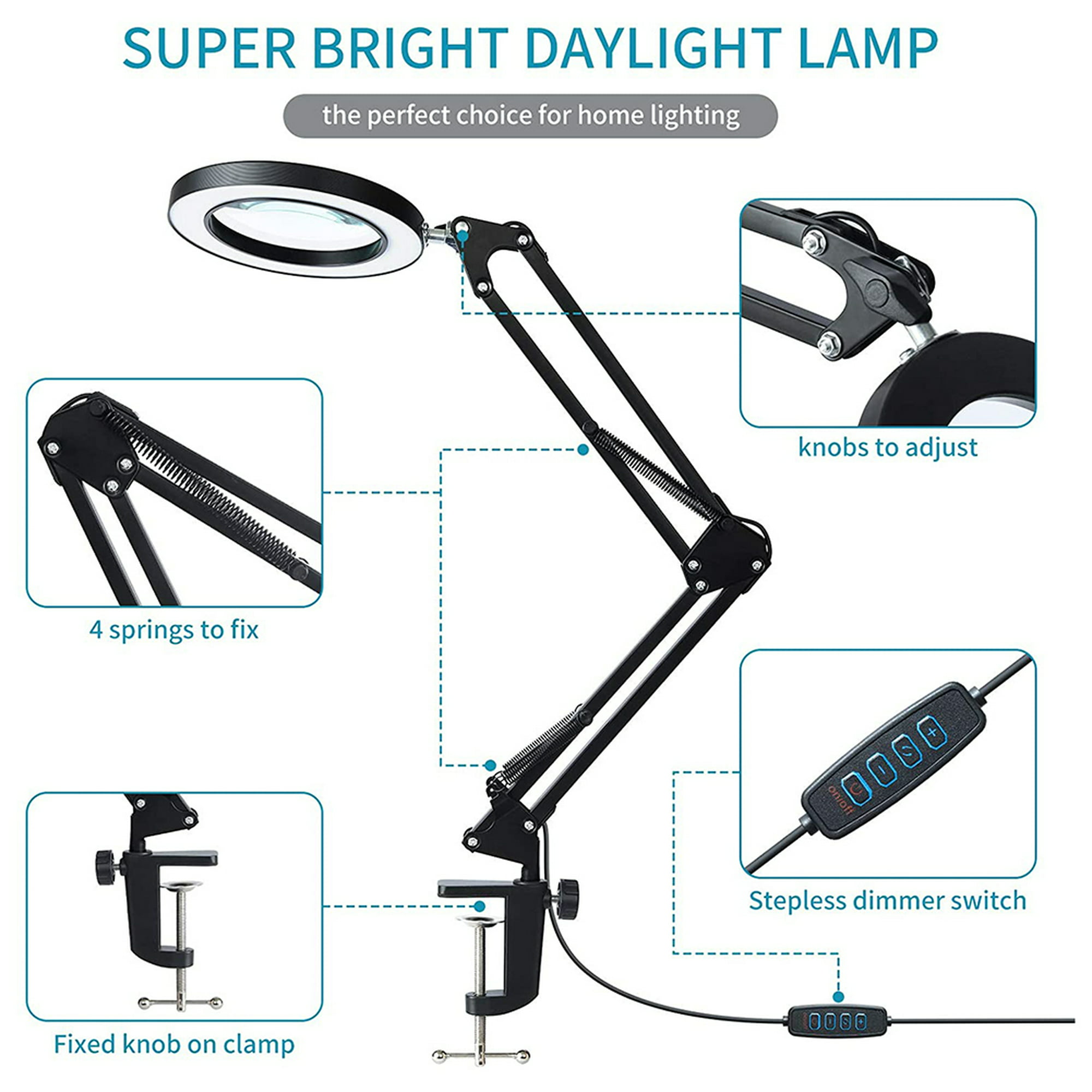 Comprar lámpara para máquina de coser, lámpara y lupa Daylight