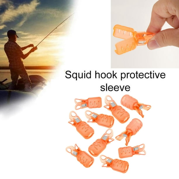 10x Squid Protector Hook Cover de usar Abrazadera Accesorios para