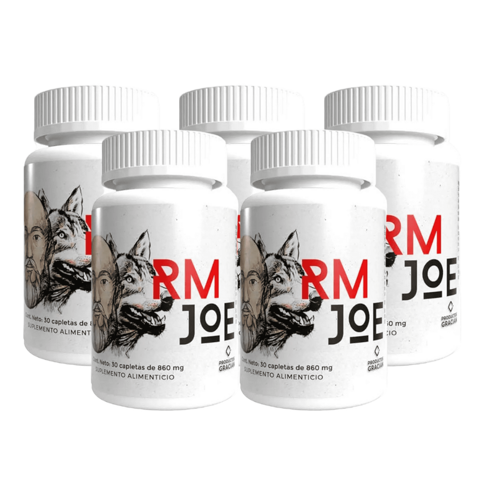 Rmjoe sauce blanco y cúrcuma 30 tabletas paquete de 5 blanco