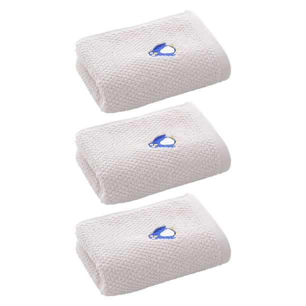 toallas pequeñas absorbentes gruesas para lavarse la cara, toallas de  dibujos animados de encaje para el hogar 25 * 50 cm