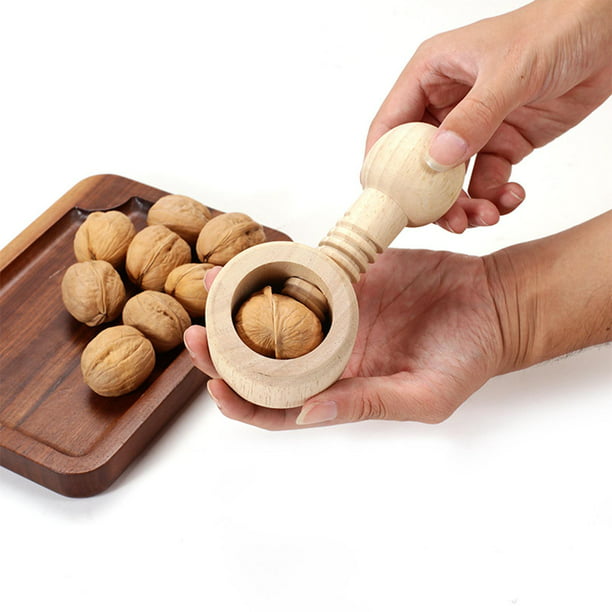 NutCracker - Herramienta de apertura de nuez con mango antideslizante  (cascanueces para todas las nueces)