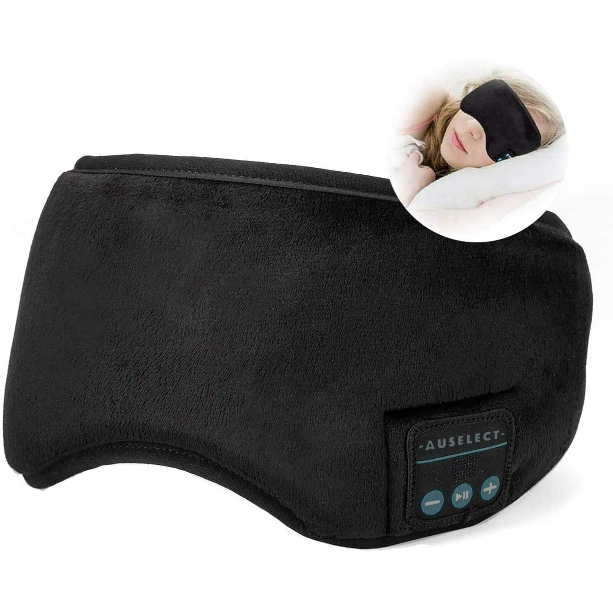 Auriculares para dormir con Bluetooth para dormir, cómodos auriculares para  dormir de lado, banda elástica para dormir con música, acogedora máscara