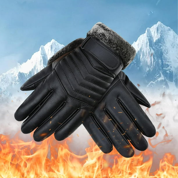 Guantes de pantalla táctil a prueba de agua, resistentes al viento,  térmicos de invierno para hombre Zulema guantes de esquí de nieve a prueba  de agua
