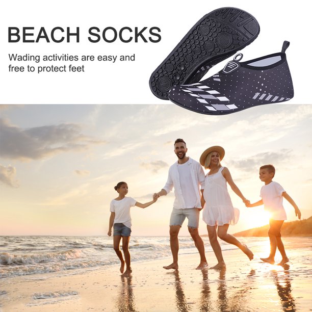 Zapatos de agua de playa unisex Zapatos antideslizantes para vadear en la playa M gris Likrtyny Tenis De Mujer Tenis De Hombre