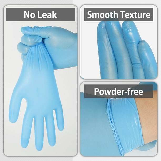 Guantes de vinilo para envolver, guantes profesionales antiestáticos,  guantes de trabajo sin polvo, guantes de construcción de PC (gris, 2 pares)